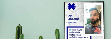 Tokio New Technology School Barcelona opiniones: Joel Collado, su constancia le ha llevado por fin a formarse en lo que quería